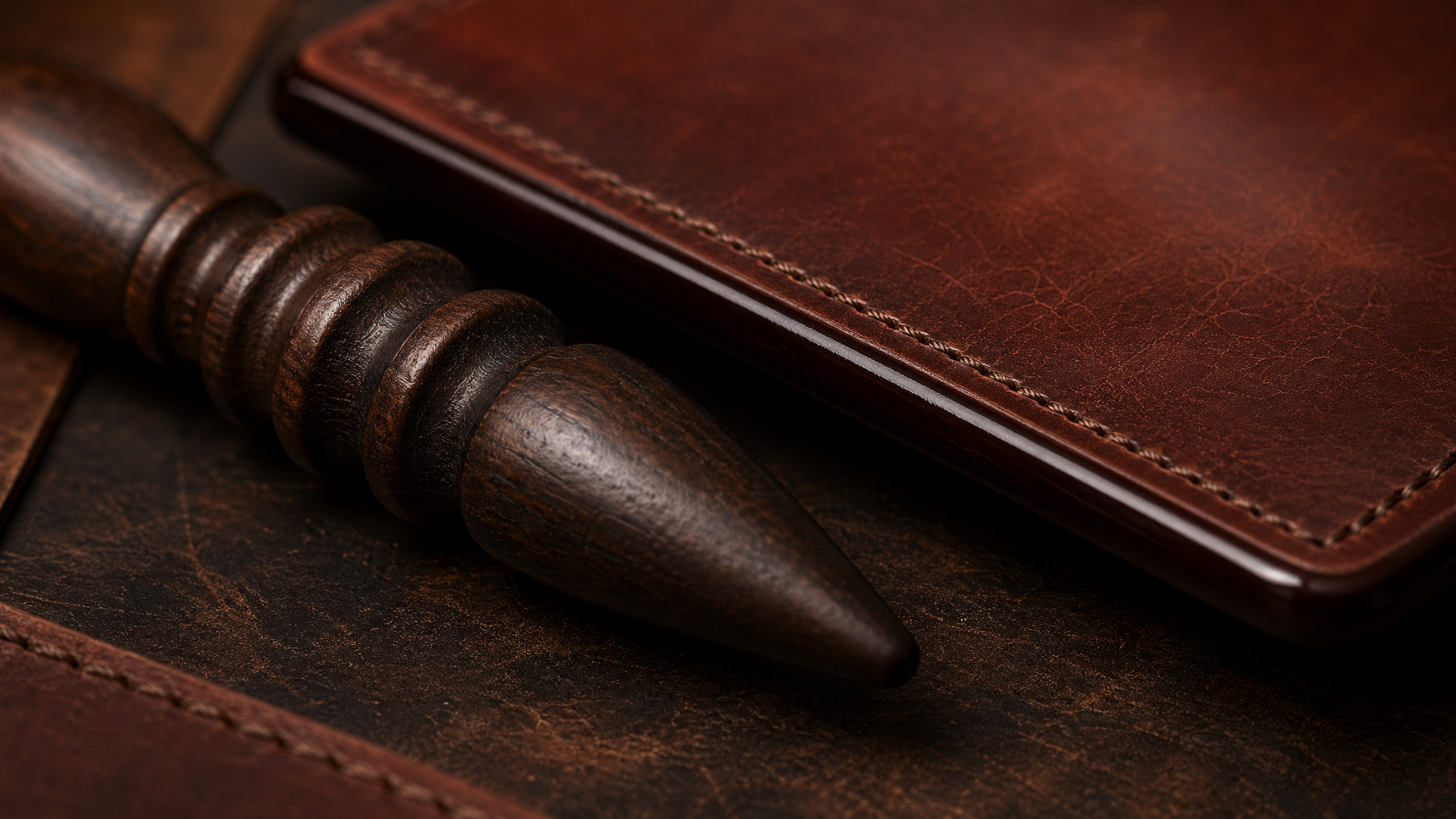 Leather goods making process: Edge finishing & burnishing